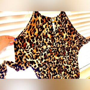 Thalia Sodi Animal Print Blouse